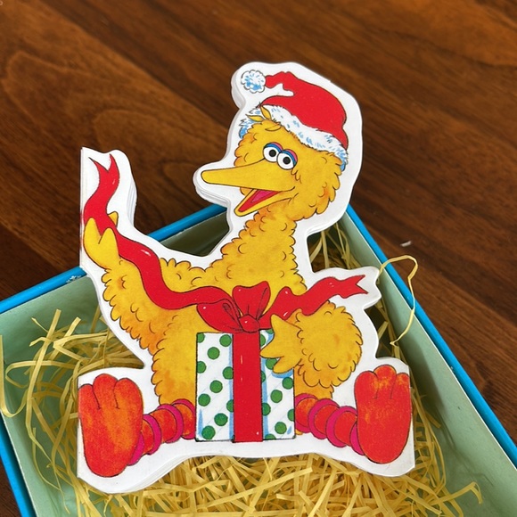 VINTAGE 90S BIG BIRD 9 FT. LENGTH PAPER GARLAND BY KURT ADLER - ADORABLE! - Picture 5 of 5